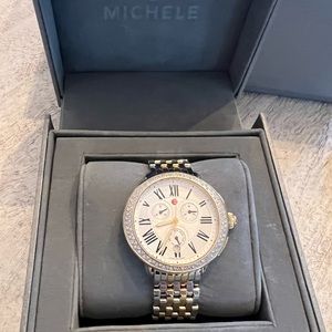 Michele Watch, Two tone with diamonds